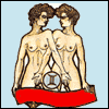 Zodia gemeni din zodiacul erotic, zodiac sentimental, compatibilitati zodii