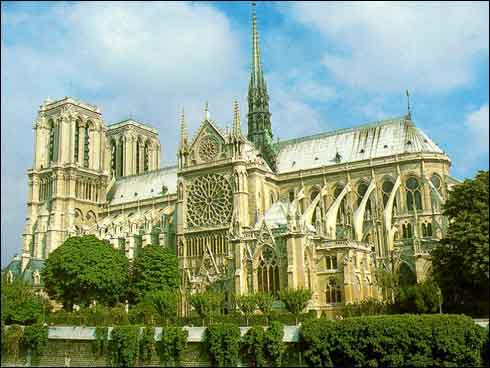 Poza cu Catedrala Notre Dame, imagini cu monumente