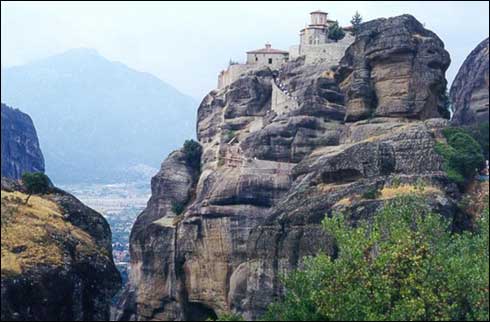 Poza cu Manastirea Meteora, imagini cu monumente