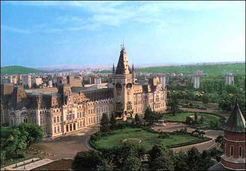 Poza cu Palatul Culturii din Iasi, imagini cu monumente
