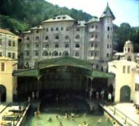 Imagine din statiunea Baile Herculane