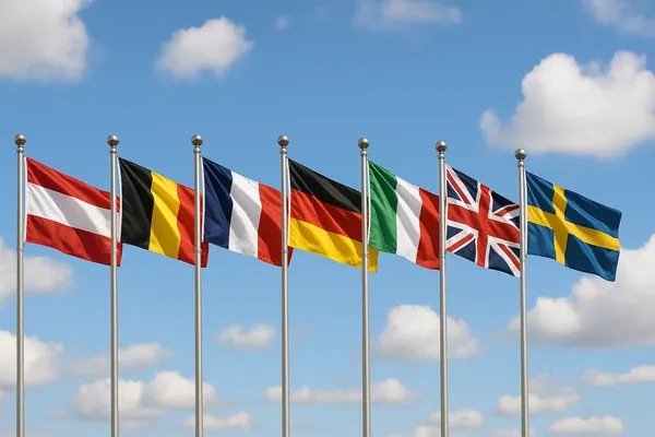 Lista ambasade din Europa in Romania