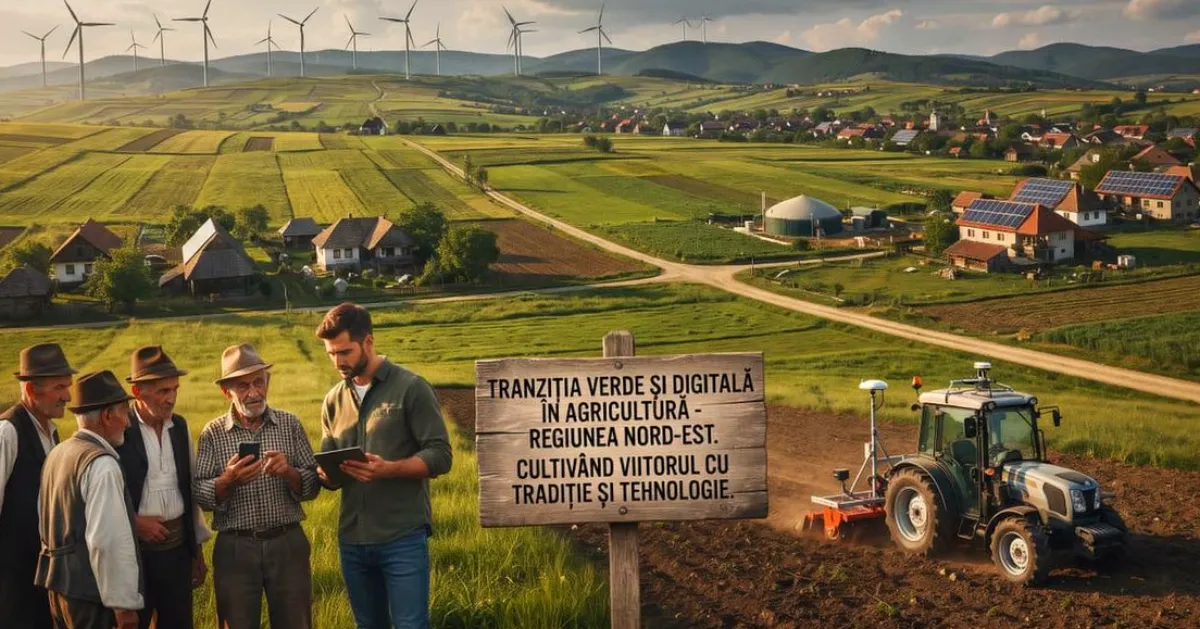 Tranziția verde și digitală în agricultura Regiunii de Nord-Est: realități și provocări